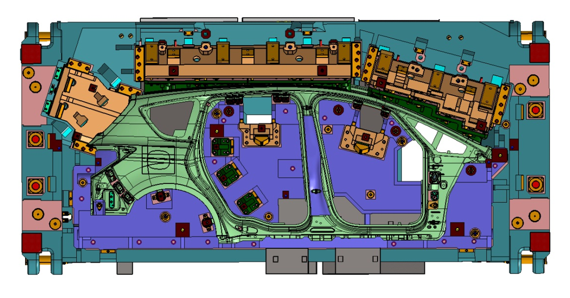 Layout of press shop  Download Scientific Diagram